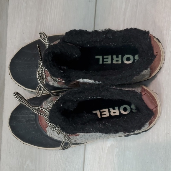 Sorel Women Duck Rubber Waterproof Outdoor boots shoes sz 7.5 - Picture 8 of 12